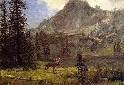 Albert Bierstadt Albert Bierstadt Call Of The Wild china oil painting artist